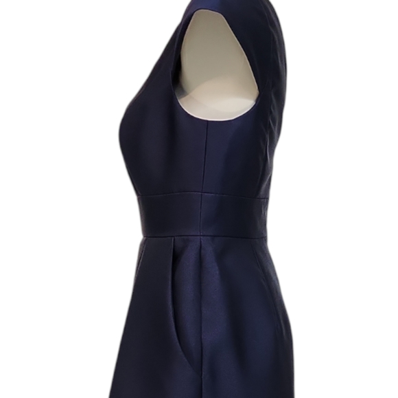 Alfred Sung Satin Twill Cocktail Dress D766 NWT - Picture 4 of 8